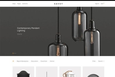 WordPress主题Savoy V2.3.3汉化版极简电商外贸商城源代码下载